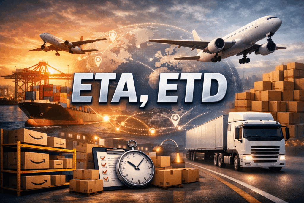 ETD ảnh hưởng trực tiếp đến ETA, nhưng ETA có thể thay đổi dù ETD không đổi