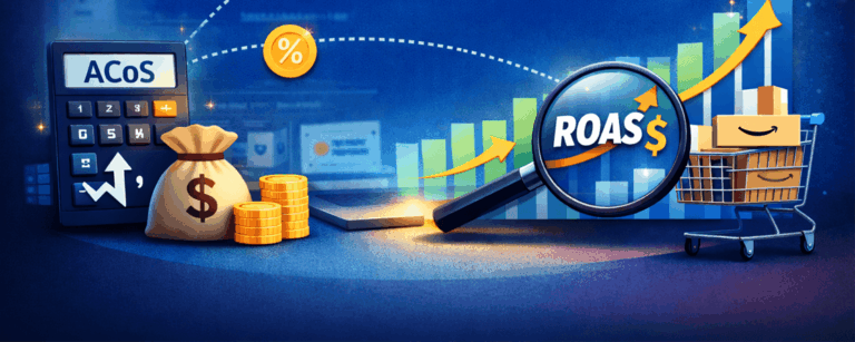 ACoS, TACoS, ROAS là gì? Cách tính và tối ưu Amazon PPC hiệu quả