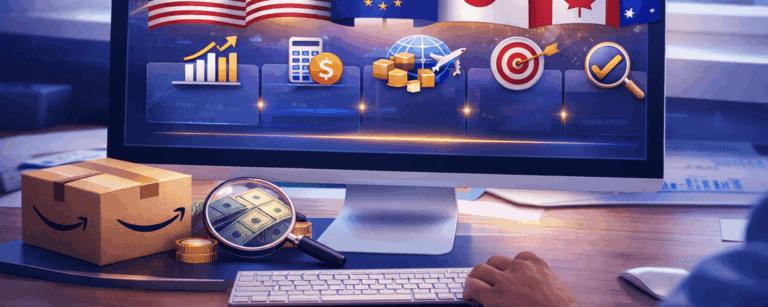 Các thị trường Amazon phổ biến (US, EU, JP, CA, AU) – Chọn thị trường bán hàng hiệu quả