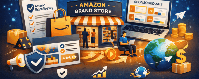 Brand Registry & Xây Brand trên Amazon: Nền tảng để phát triển thương hiệu bền vững