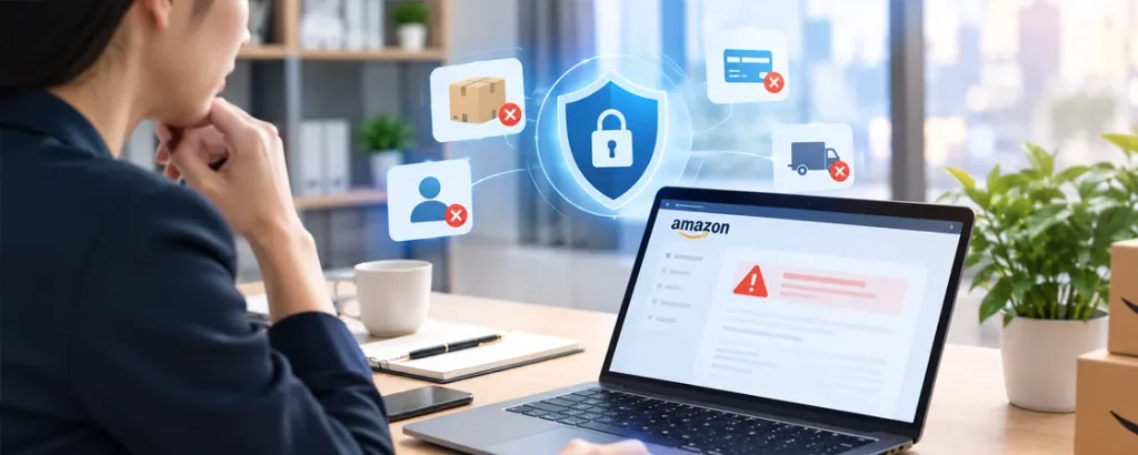 tổng hợp những dấu hiệu nào khiến tài khoản amazon bị suspend